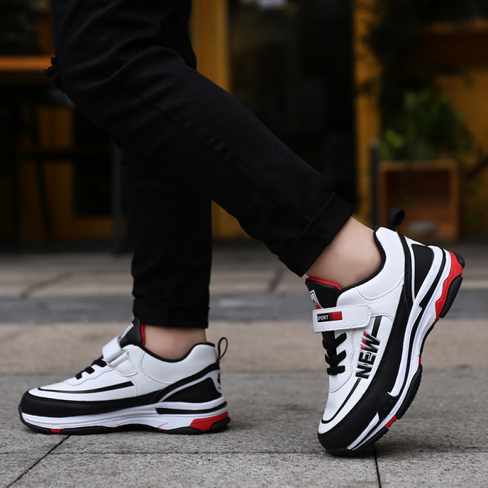 New Spring and AutumnBreathable Middle and Big Children's Sports Shoes Mesh Casual Shoes